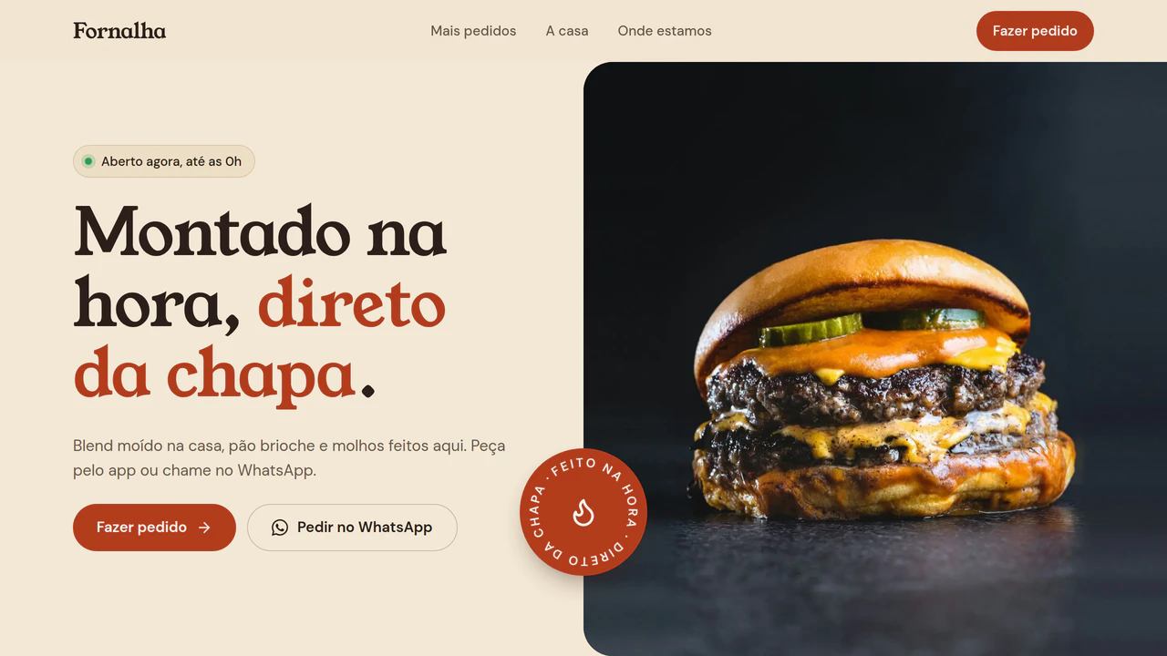 Prévia do tema Brasa